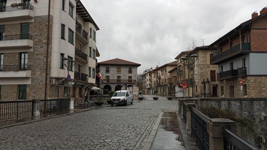 La localidad vizcaína de Orozko.