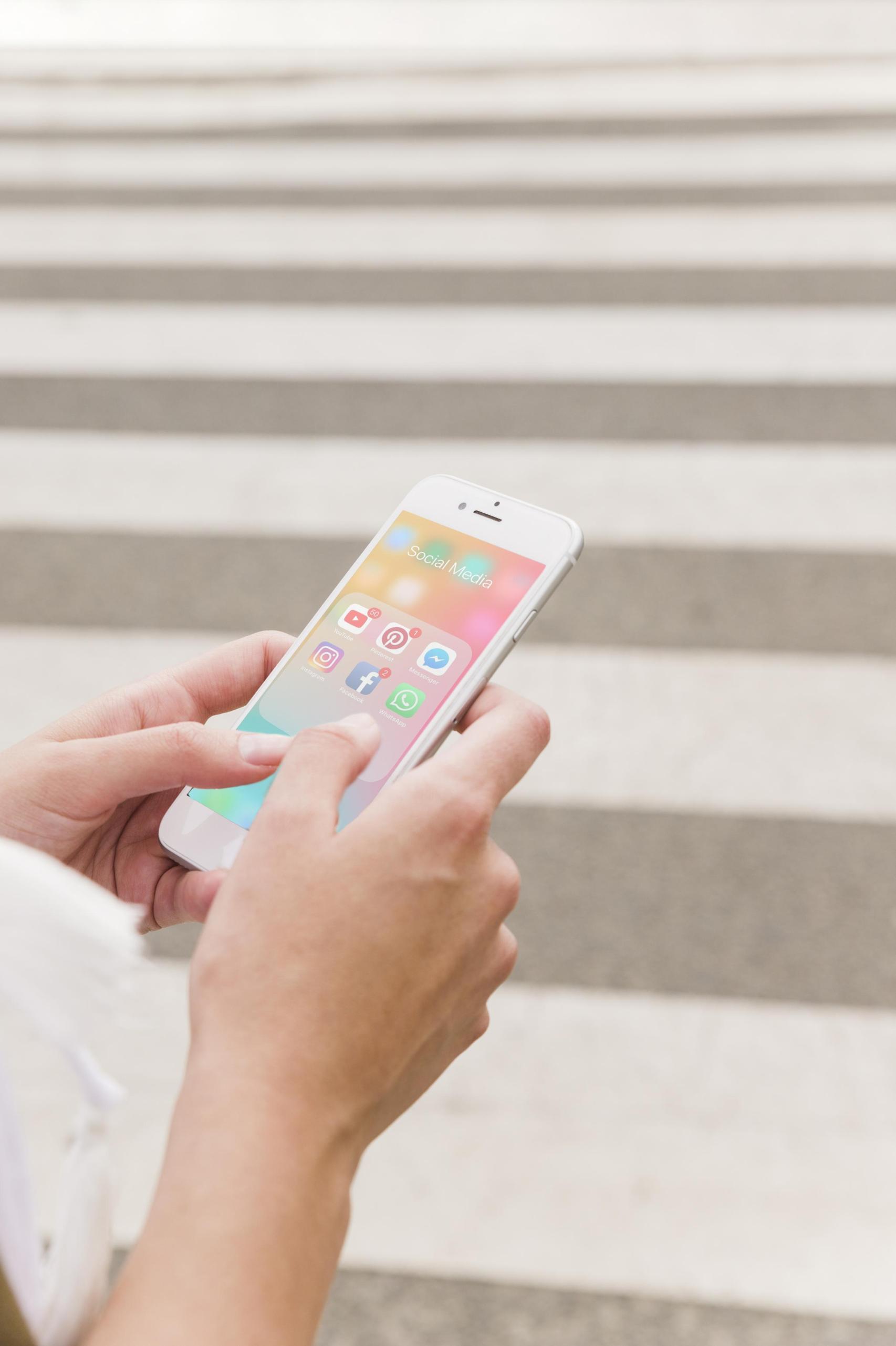 Redes sociales en una imagen de archivo