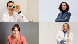 De izquierda a derecha y de arriba a abajo: Ainhoa Bilbao, Milagros García, Ana Mendibil y Vanesa Ruzicka