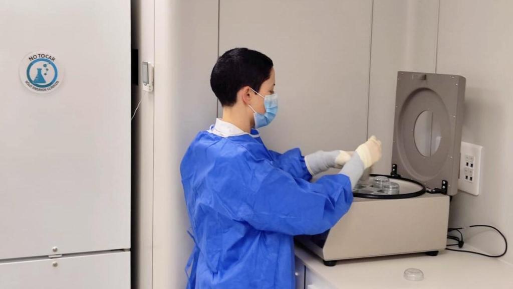 Ainhoa Bilbao, miembro del equipo de I+D+i del ICQO