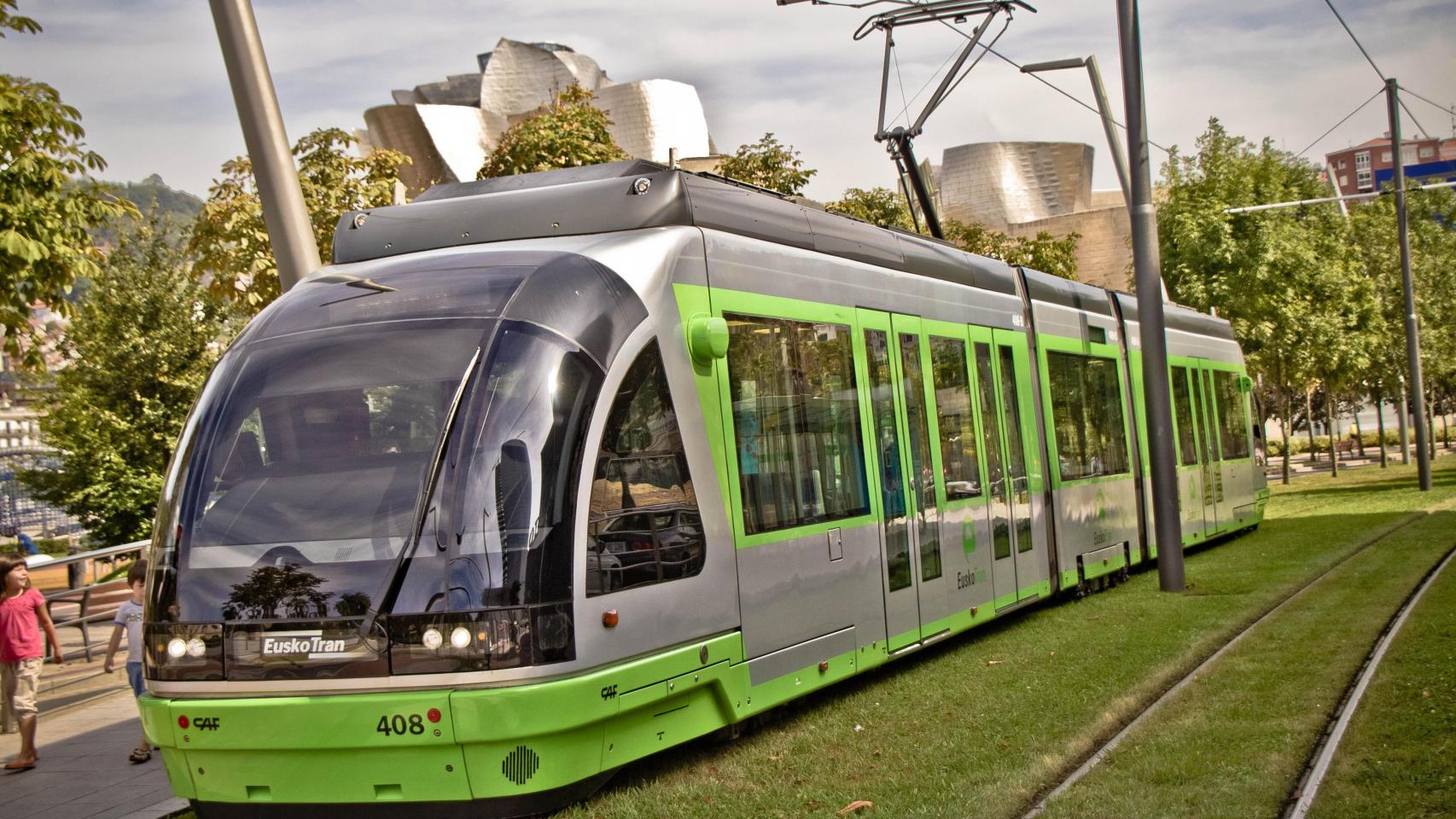 Tranvía de Bilbao.