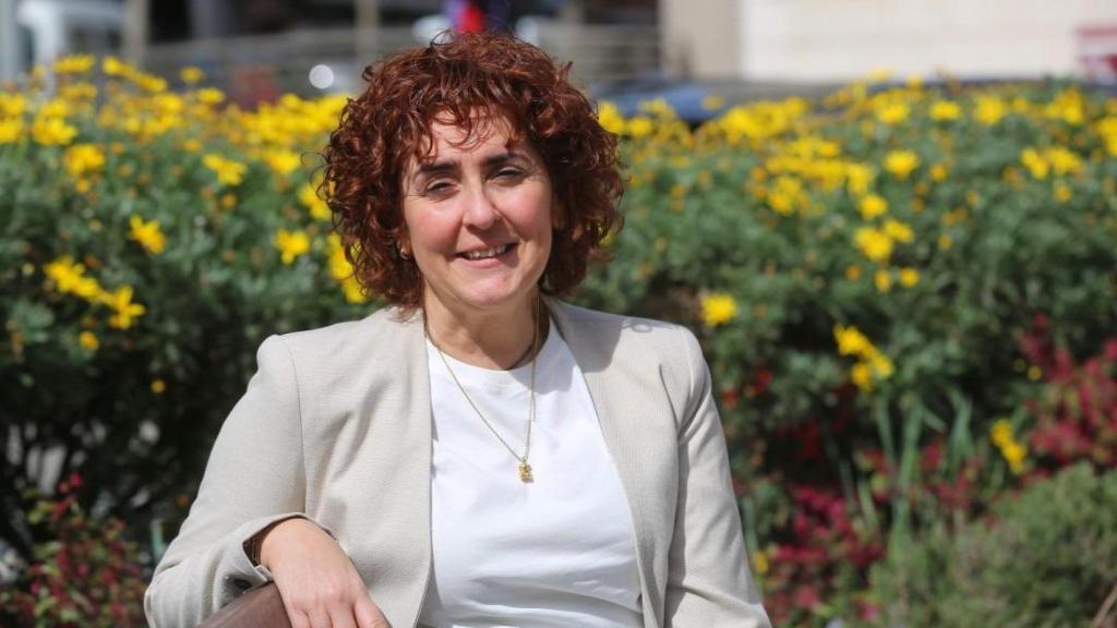 La alcaldesa de Santurtzi, Karmele Tubilla, en una imagen de archivo en 2023