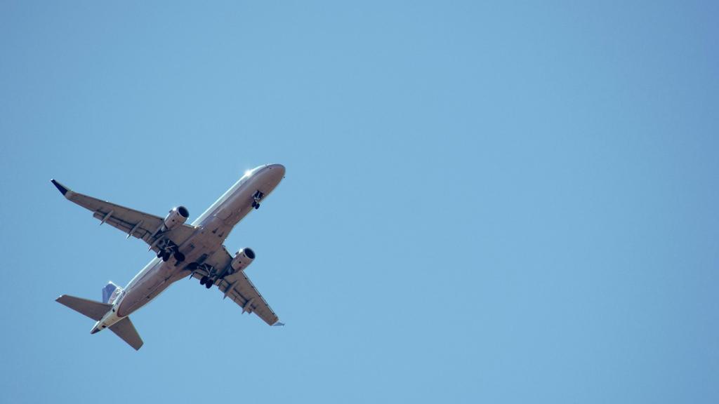 Un avión en una imagen de archivo