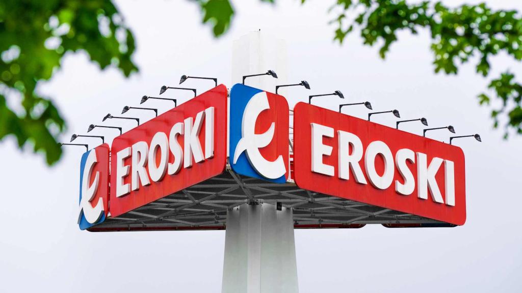 Logo de Eroski.