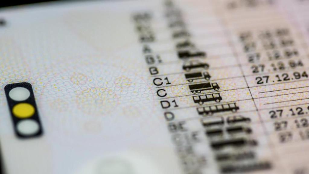 Un carnet de conducir.