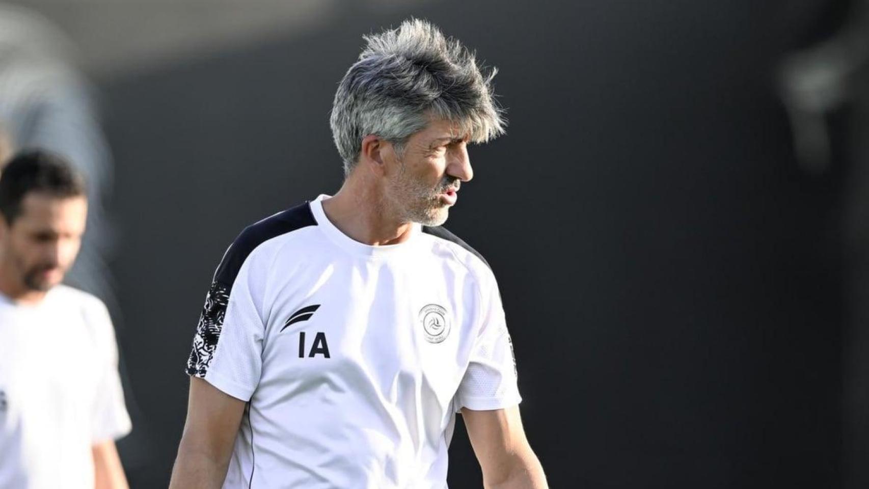 Imanol Alguacil en el Al Shabab.