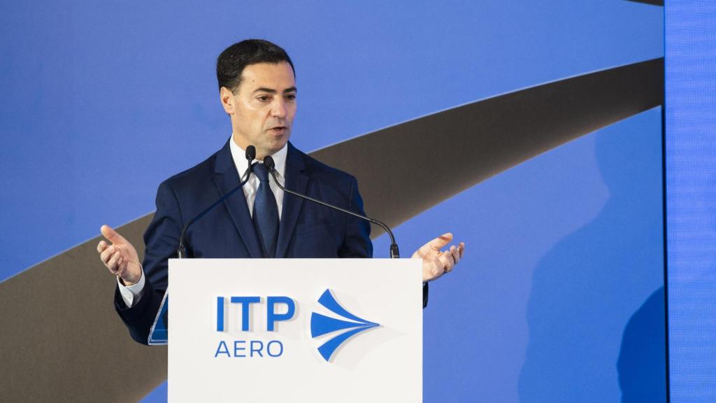 El lehendakari, Imanol Pradales, en ITP Aero