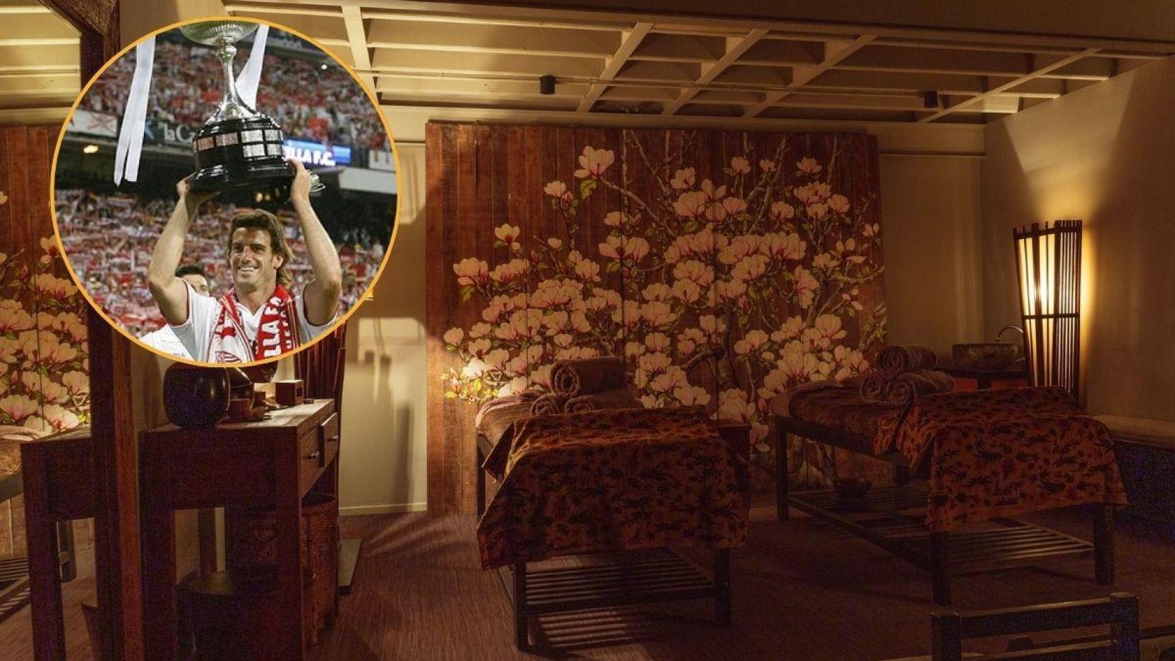 Aitor Ocio, durante su etapa como futbolista del Sevilla.