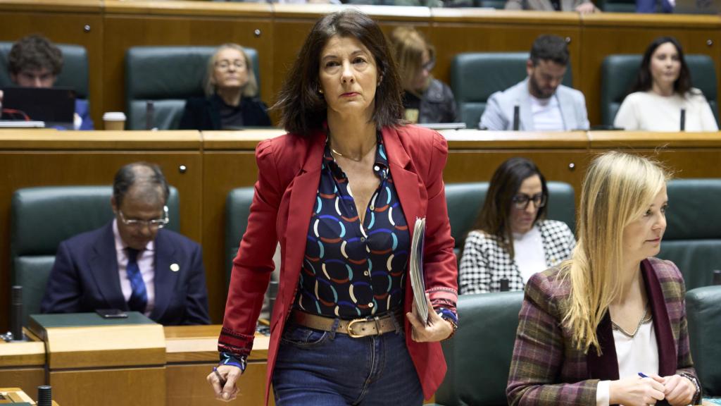 La portavoz del PP en el Parlamento vasco, Laura Garrido