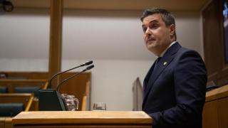 El consejero de Industria, Transición Energética y Sostenibilidad, Mikel Jauregi