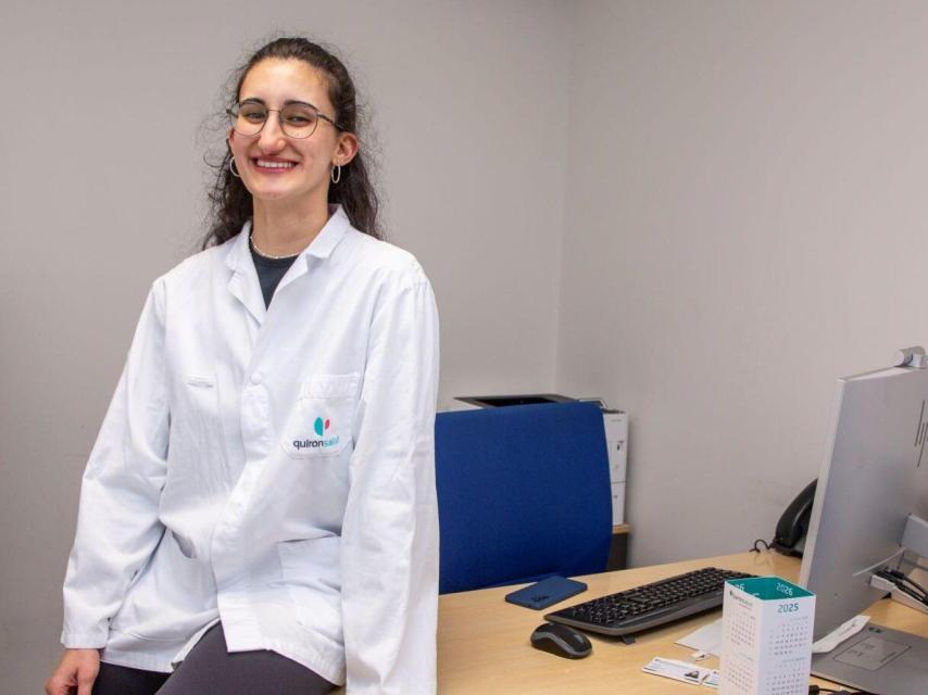 Oihane Fuertes, nutricionista del Hospital Quirónsalud Vitoria
