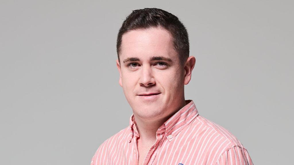 El alcalde Laguardia, Raúl García.