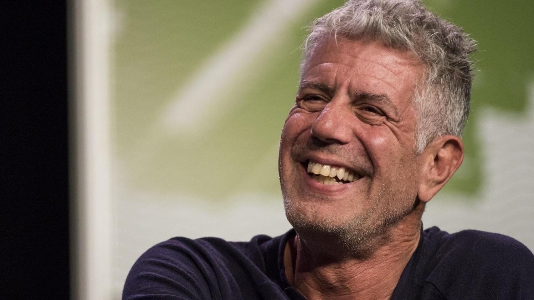 El jefe de cocina y presentador de televisión estadounidense, Anthony Bourdain.