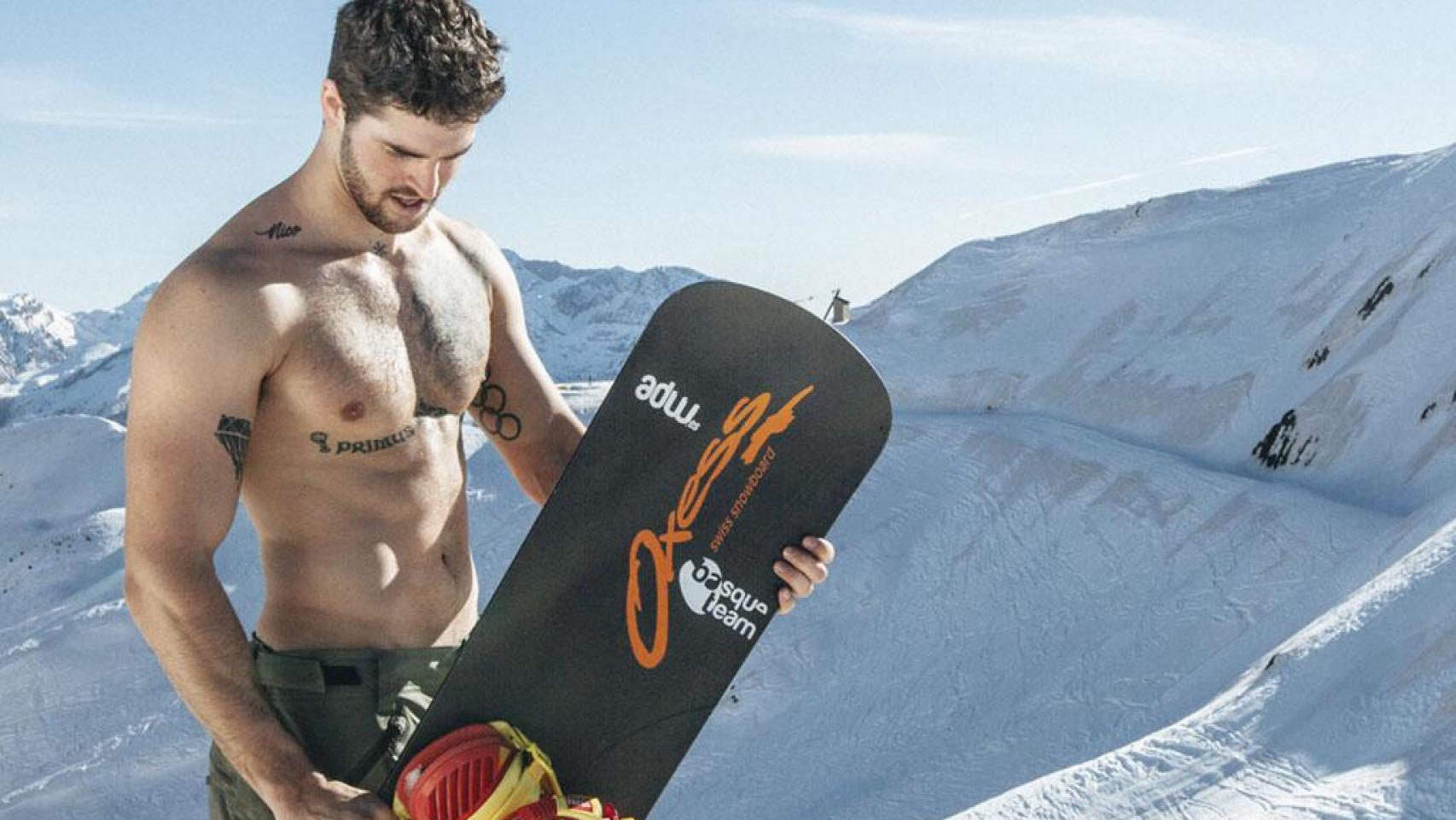 Lucas Eguibar (32 años), deportista, campeón del mundo en Snowboard e ídolo de Arguiñano.