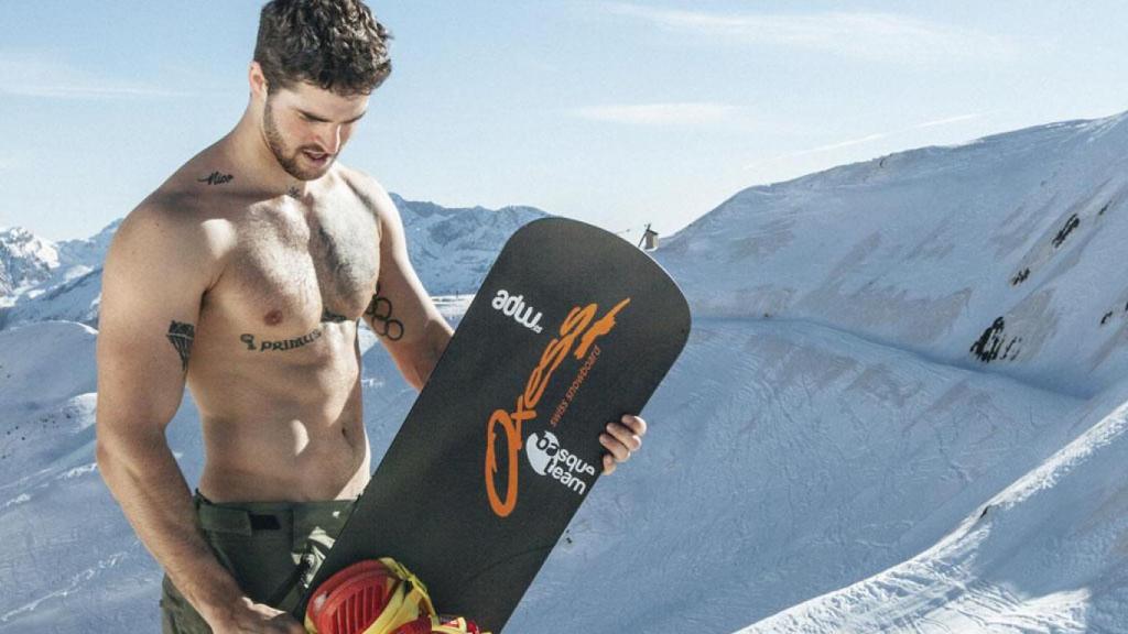 Lucas Eguibar (32 años), deportista, campeón del mundo en Snowboard e ídolo de Arguiñano.