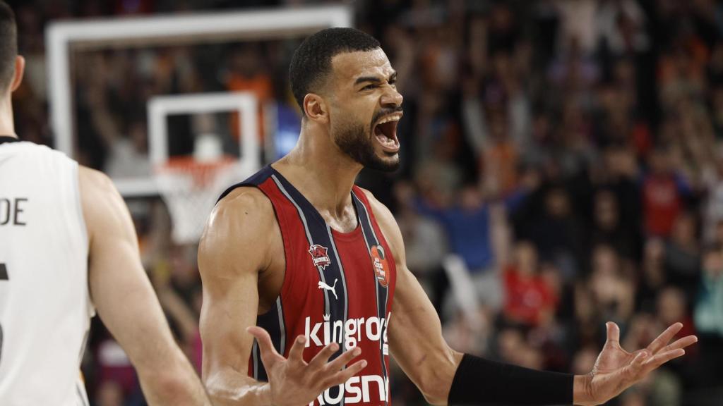El escolta del Baskonia Timothe Luwawu-Cabarrot durante la final de la Copa del Rey.