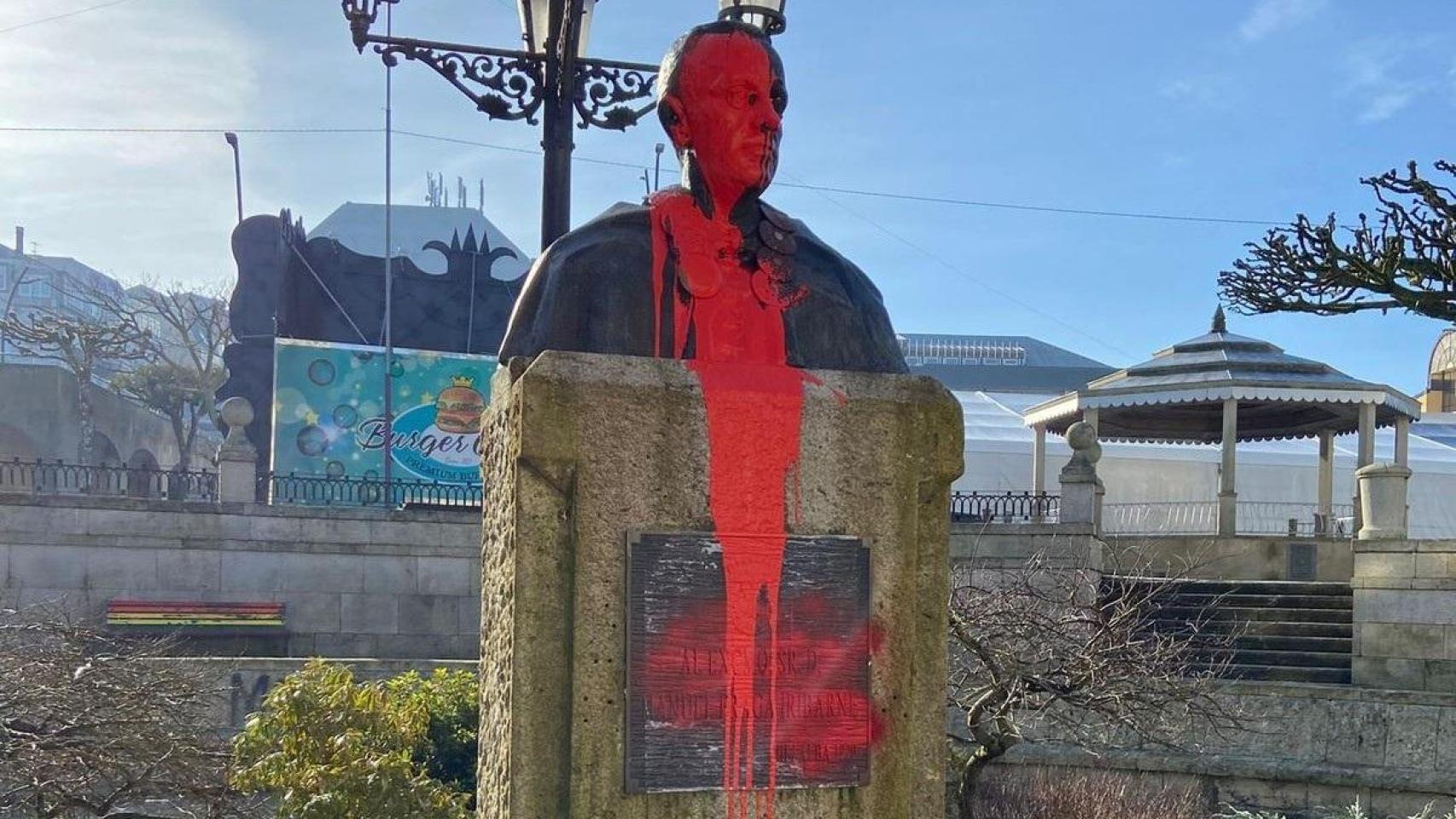 GKS reivindica el ataque a un monolito de Fraga en Galicia por responsable de las 5 muertes del 3 de marzo en Vitoria