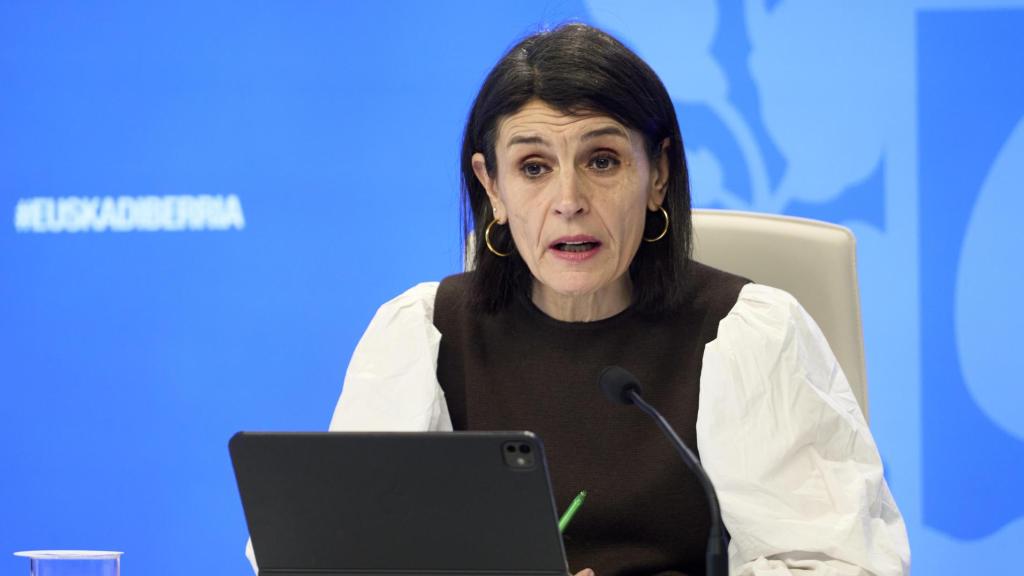 La consejera de Bienestar, Juventud y Reto Demográfico, Nerea Melgosa, en rueda de prensa tras presentar el V Plan Interinstitucional de Apoyo a las Familias, la Infancia y la Adolescencia, a 17 de febrero de 2026