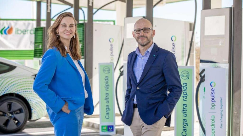 A la derecha, Pablo Pirles, director general de Iberdrola |bp pulse