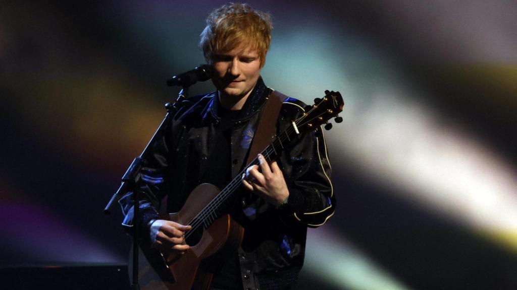 El cantante Ed Sheeran.