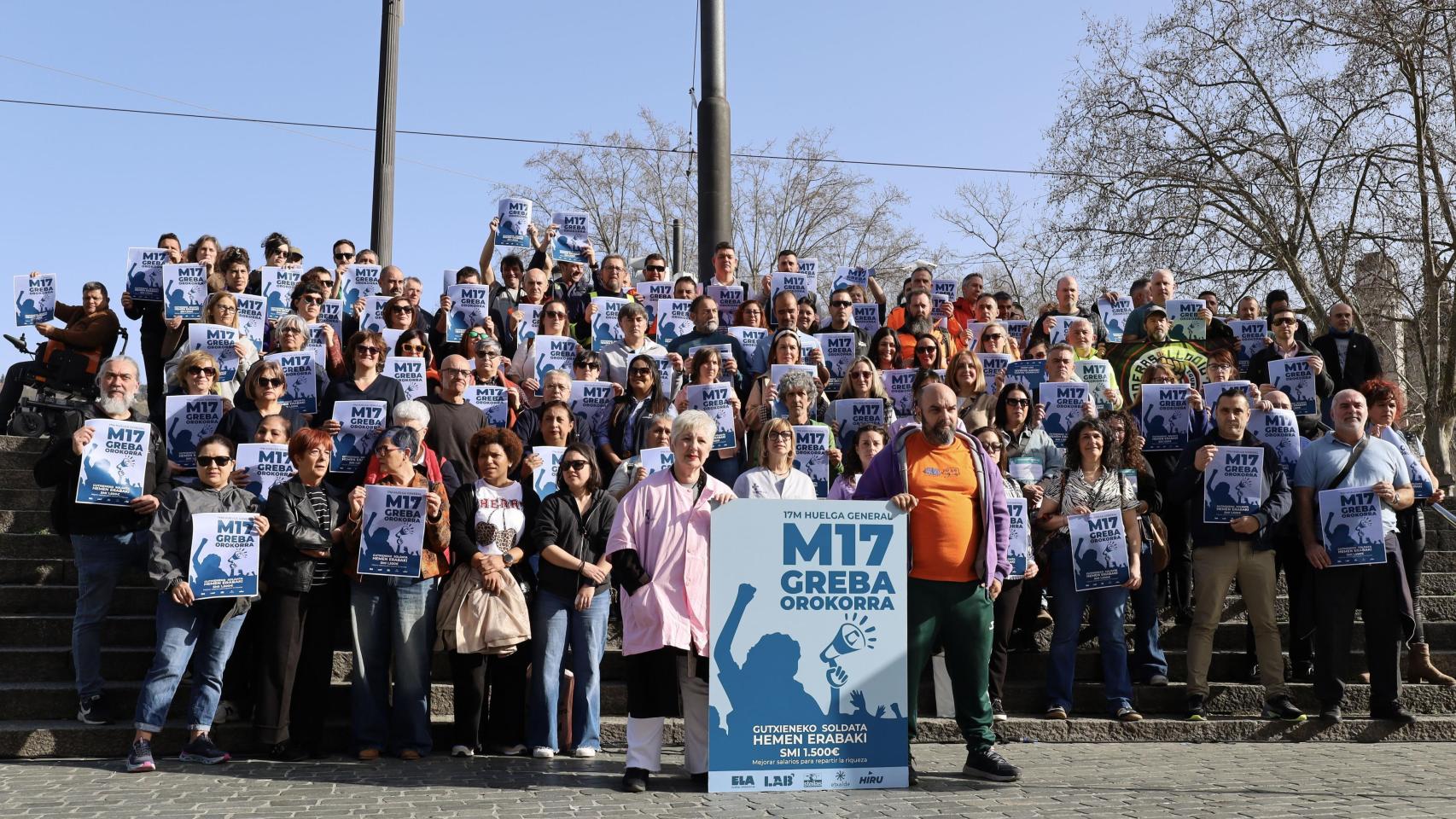 Representantes de los 1.700 comités que se han adherido a la huelga general