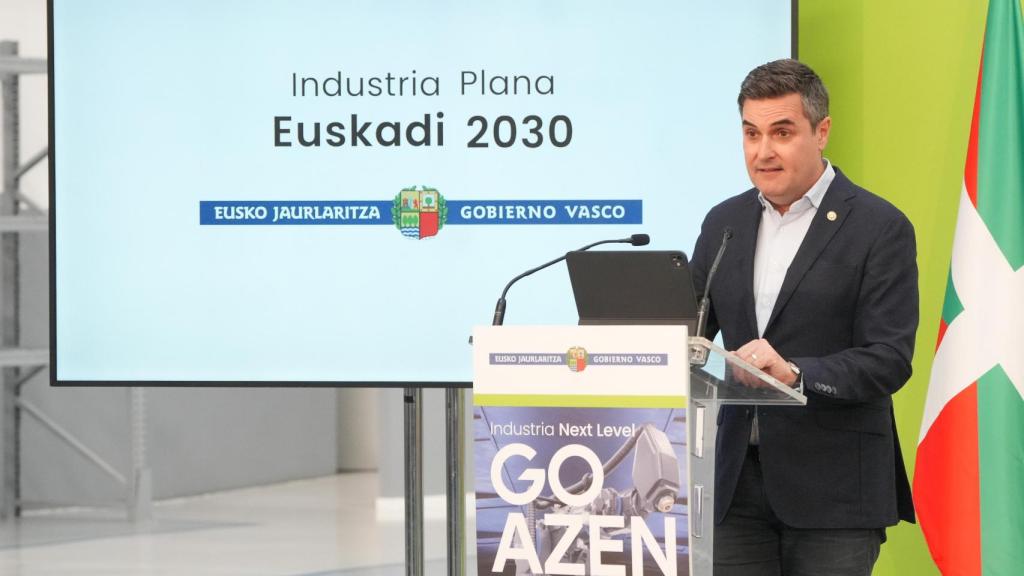 El consejero de Industria, Mikel Jauregi.