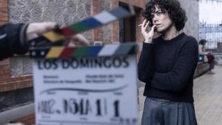Rodaje de 'Los Domingos' con la actriz vasca Patricia López Arnaiz