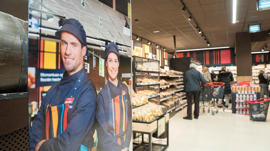 Supermercado de Eroski.