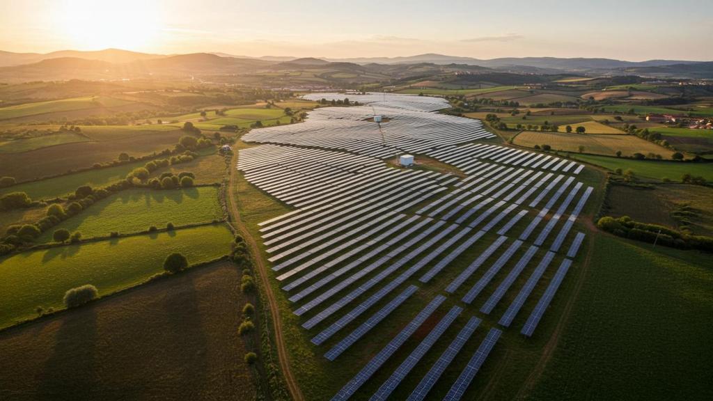 Parque fotovoltaico de Ekienea.