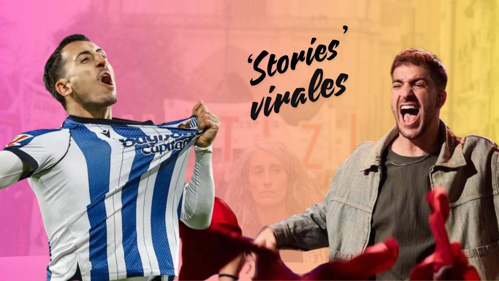 De izquierda a derecha Mikel Oyarzabal e Iñigo Etxezarreta