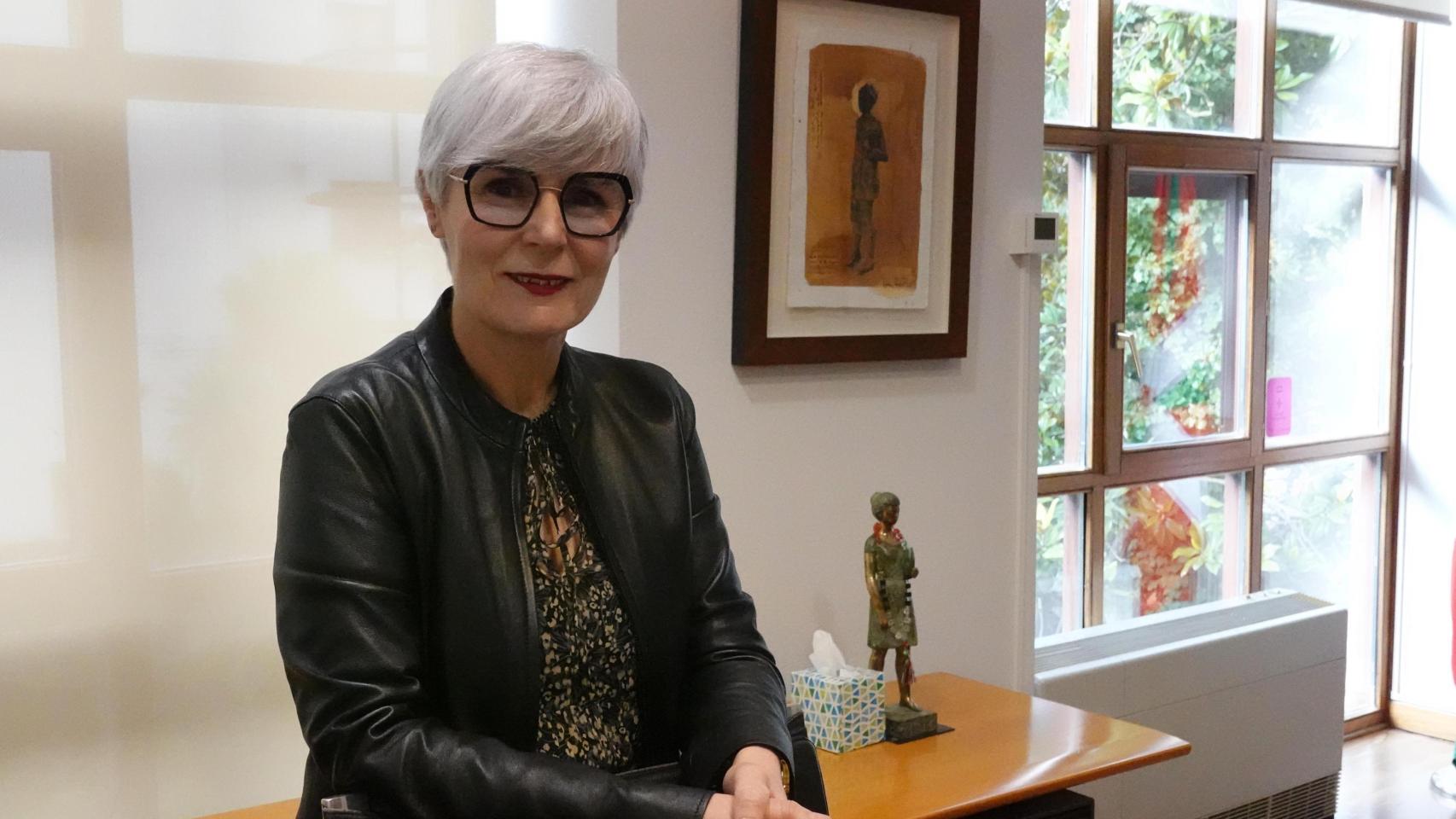 Miren Elgarresta, directora de Emakunde, el Instituto Vasco de la Mujer