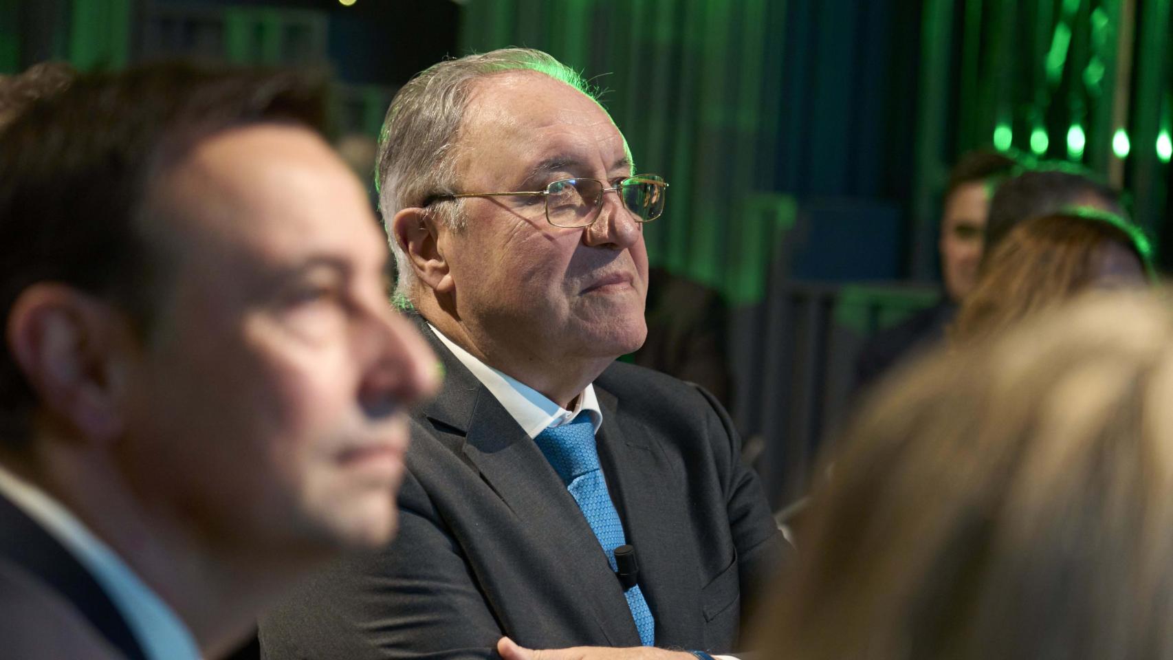 Jainaga, durante el II Foro Capital de Fundación Vital, en Arkabia.