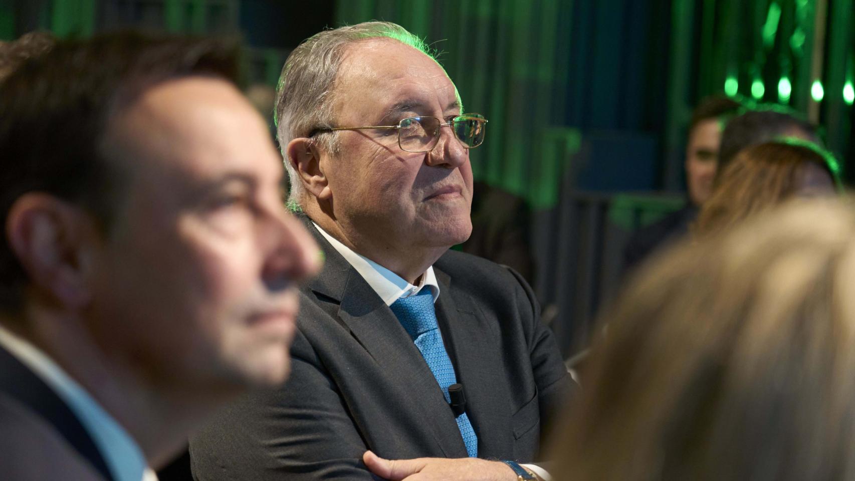 Jainaga, durante el II Foro Capital de Fundación Vital, en Arkabia.