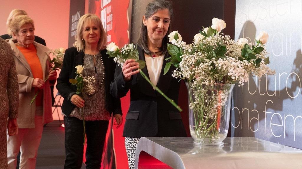 Acto En primera línea. Mujeres socialistas frente a ETA en Bilbao.