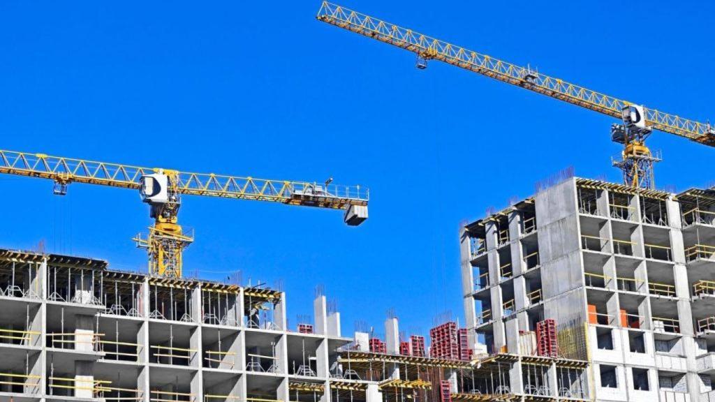 Construcción de viviendas.