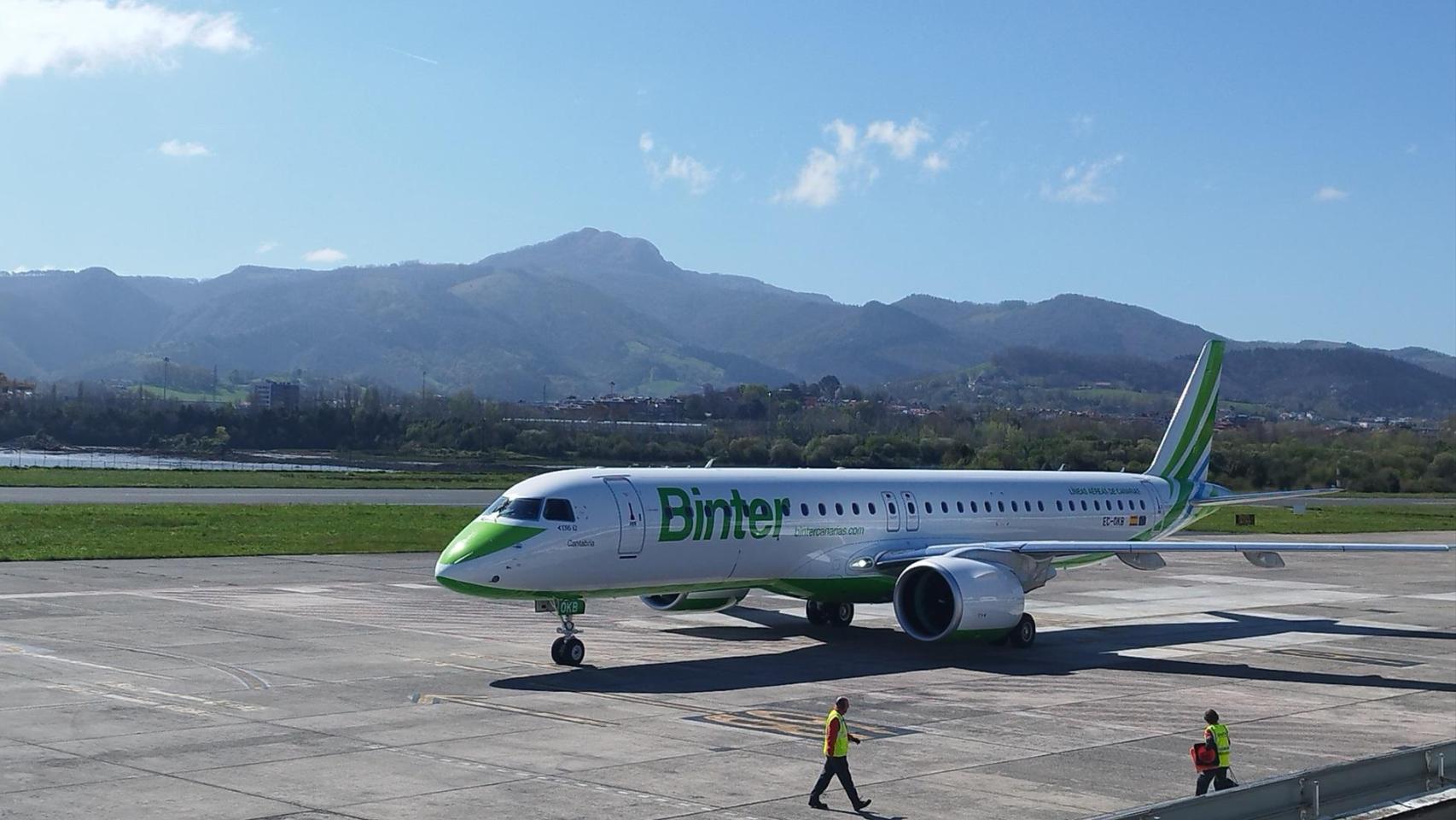 Aeropuerto de San Sebastián en Hondarribia.