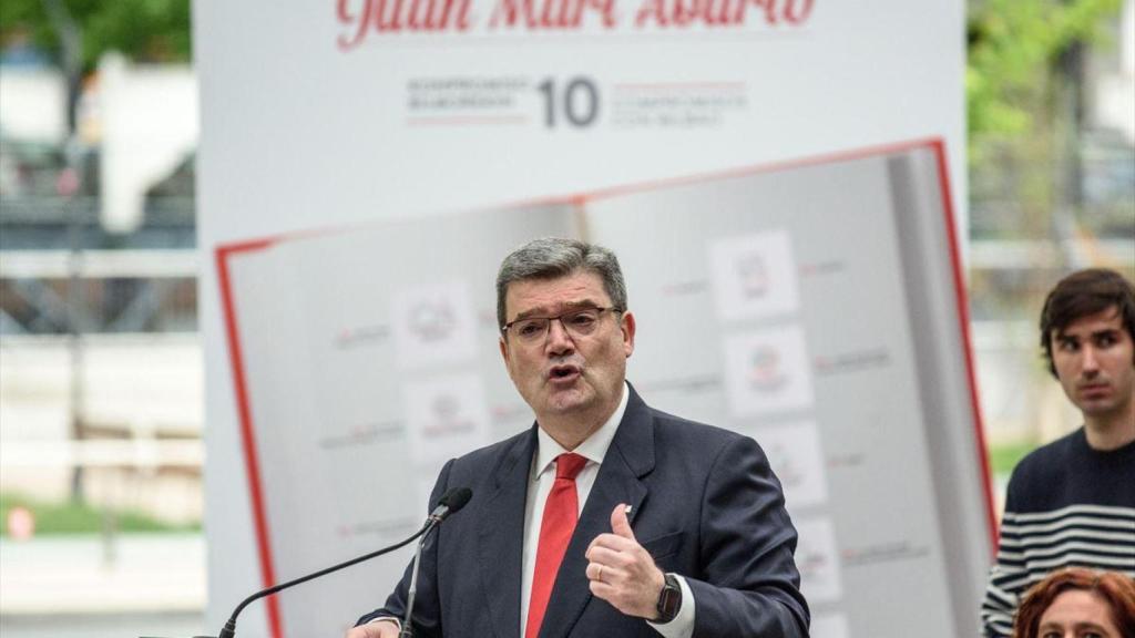 El alcalde de Bilbao, Juan Mari Aburto.