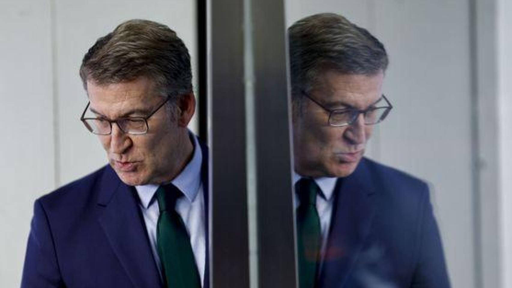 Alberto Núñez Feijóo en el Congreso. 