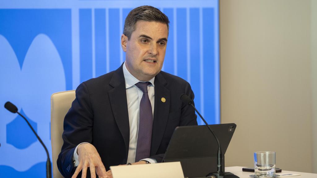 El consejero de Industria, Transición Energética y Sostenibilidad del Gobierno vasco, Mikel Jauregi