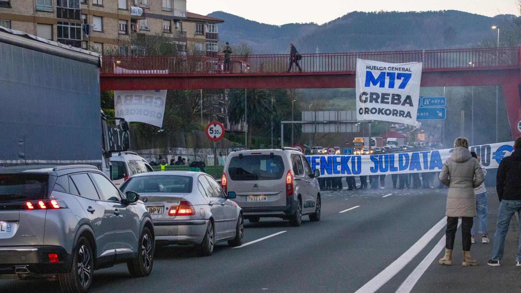 Los piquetes matutinos del 17-M