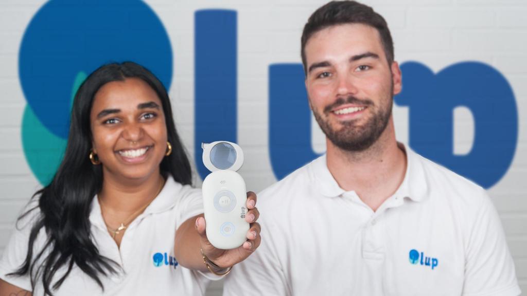 Apurva San Juan y Eneko Calvo, cofundadores de LUP