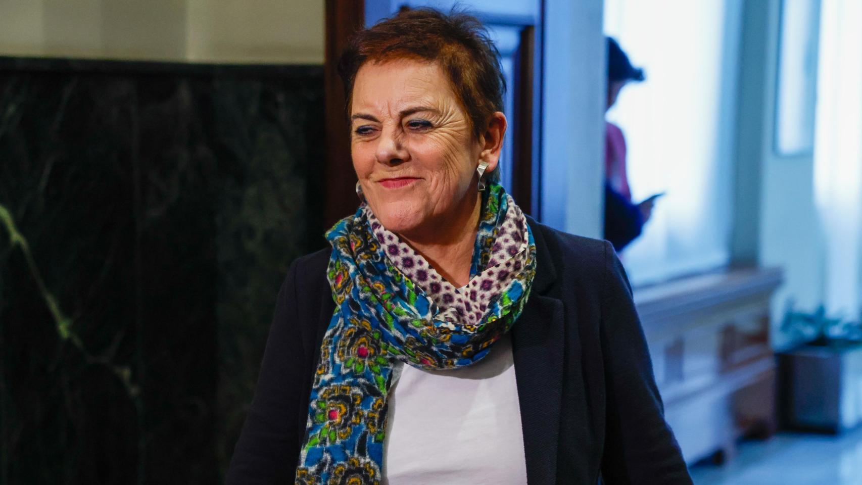 La portavoz de Bildu en el Congreso, Mertxe Aizpurua
