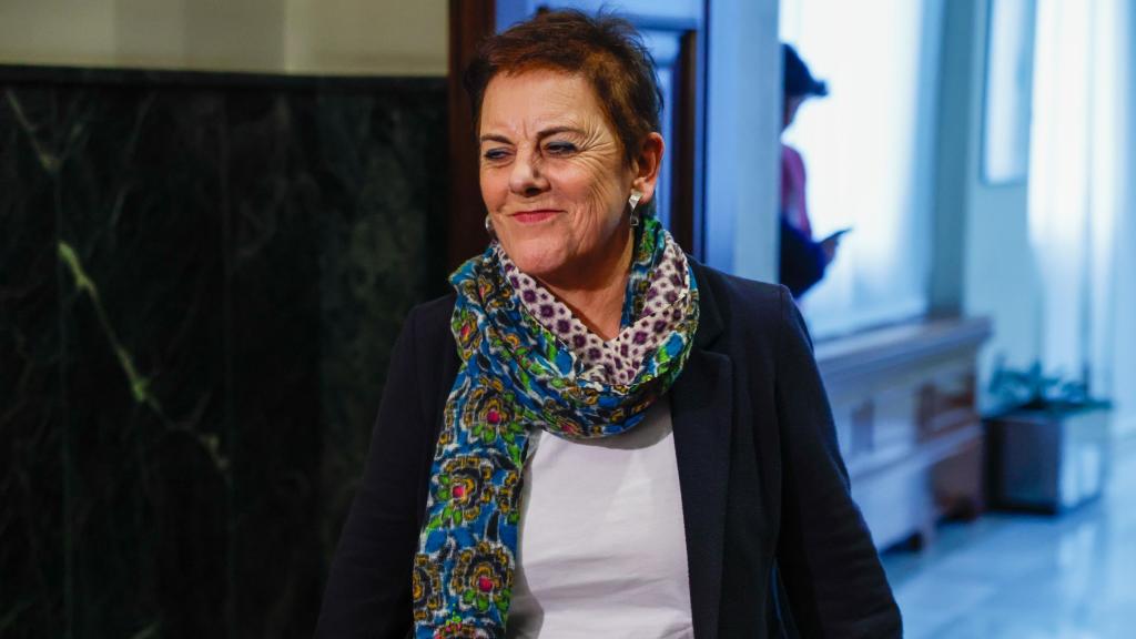 La portavoz de Bildu en el Congreso, Mertxe Aizpurua