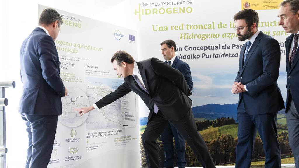 Presentación de la red de hidrógeno de Enagás en Euskadi / Irekia