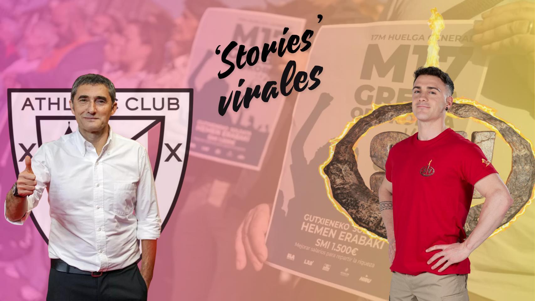 Montaje de los temas virales de la semana