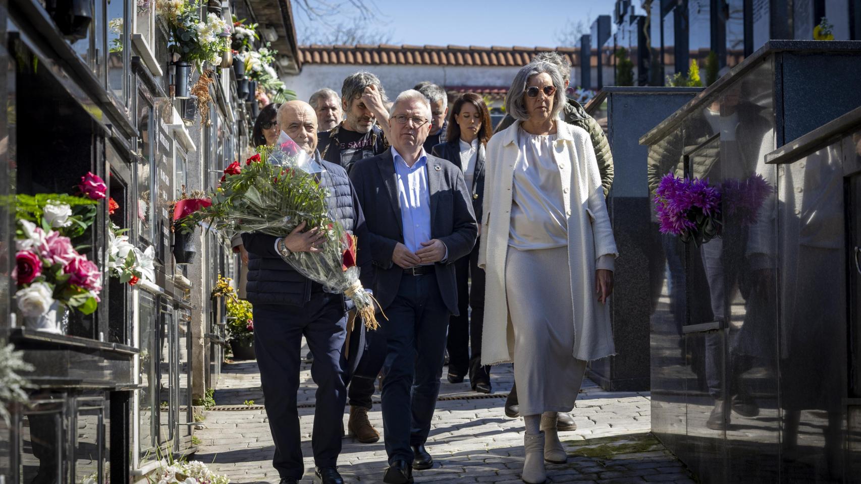 Homenaje al edil socialista de Orio Juan Priede, asesinado por ETA en 2002