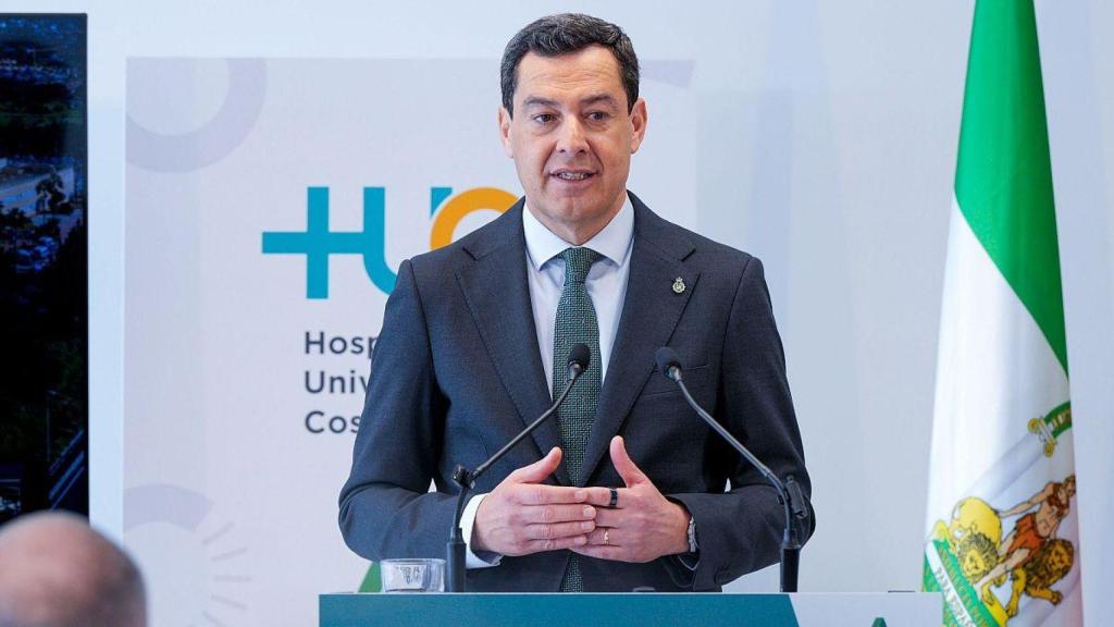 Juanma Moreno Bonilla, presidente de la Junta de Andalucía.