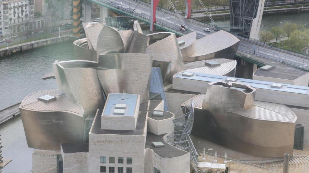 Vista aérea del Museo Guggenheim en Bilbao en una imagen de archivo