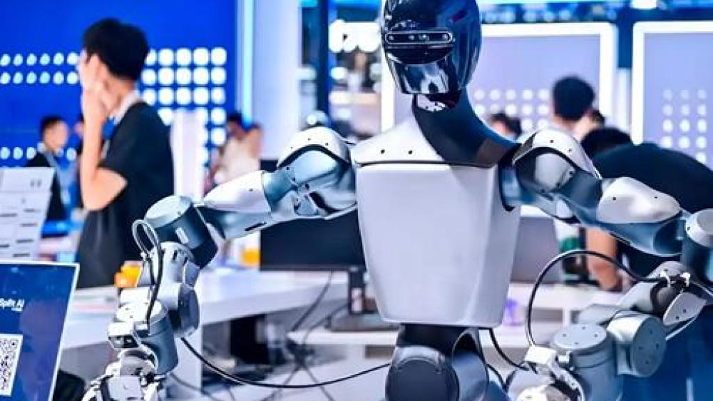 Imagen de archivo de un robot humanoide chino.