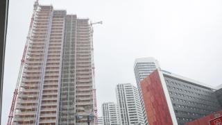 Edificio de residencial en construcción en Bilbao